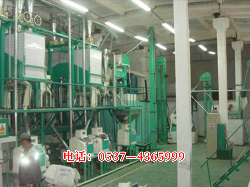6FTBP-35日加工小麥，玉米，高粱35T總動力87KW設(shè)備占地長16米寬7米高5.5米.jpg